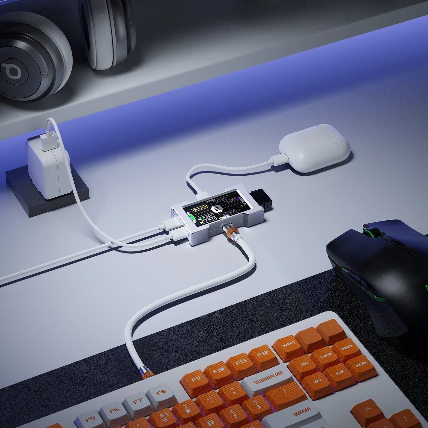 Gaming USB Hub 2-to-3 Port